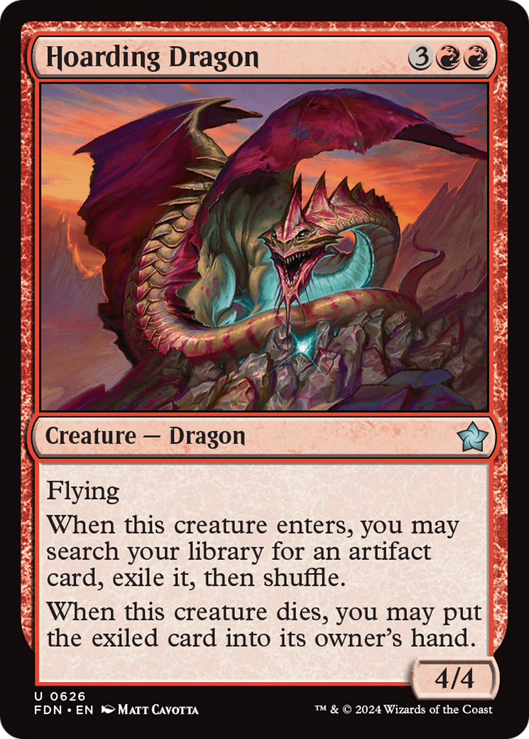 Image of Hoarding Dragon [Foundations]