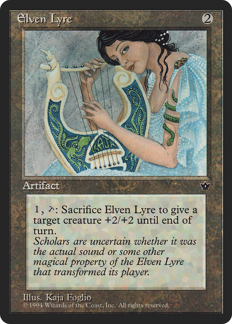 Image of Elven Lyre [Fallen Empires]