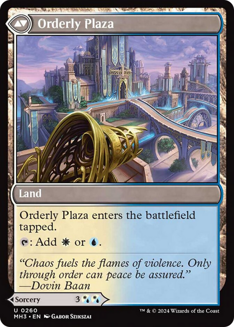 Image of Suppression Ray // Orderly Plaza [Modern Horizons 3]
