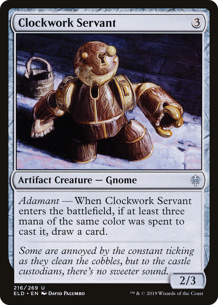 Image of Clockwork Servant [Throne of Eldraine]