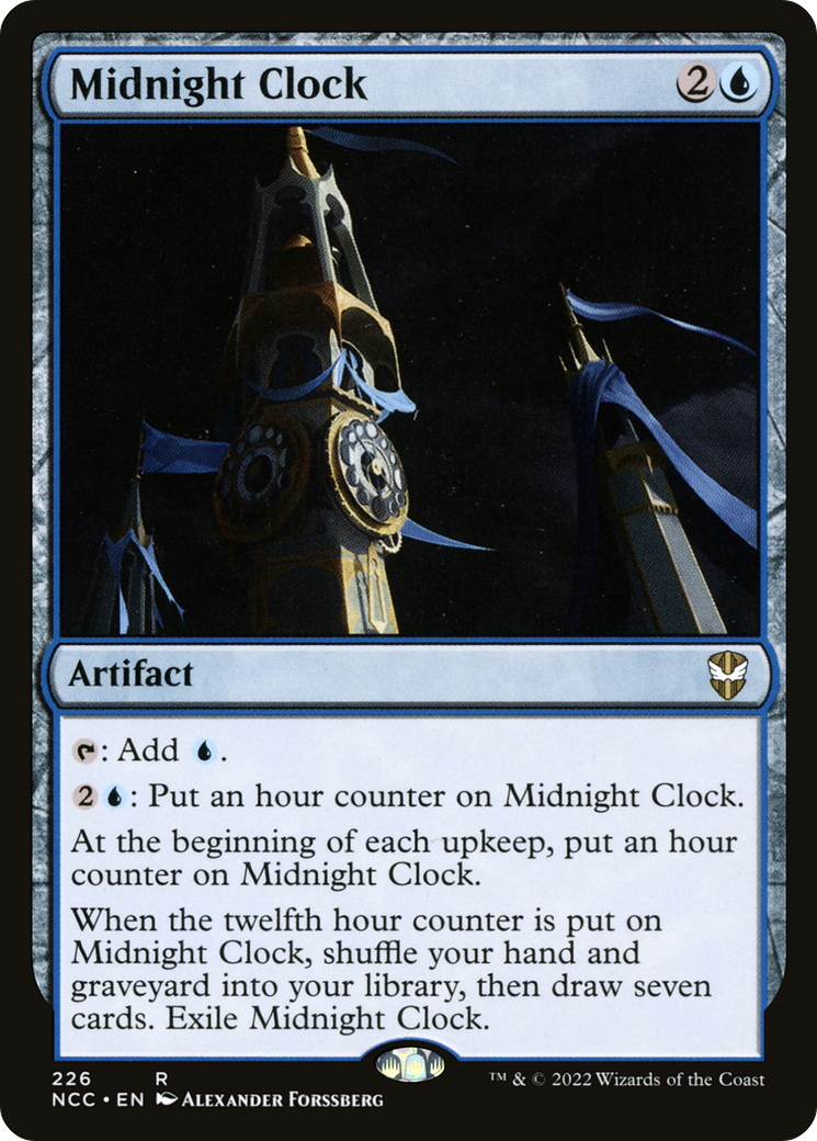 Image of Midnight Clock [Streets of New Capenna Commander]