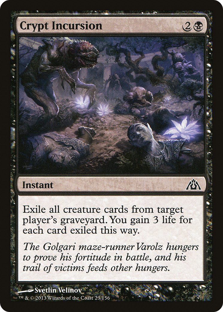 Image of Crypt Incursion [Dragon's Maze]