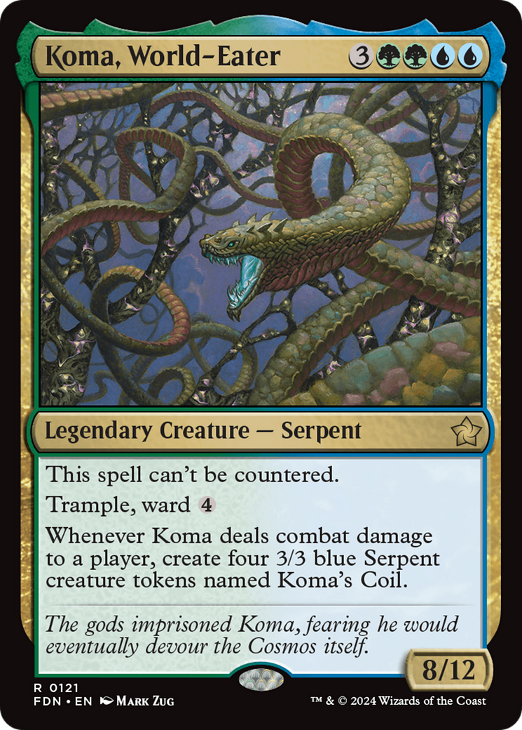 Image of Koma, World-Eater [Foundations]