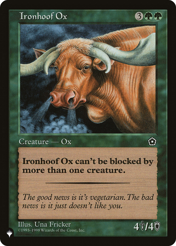 Image of Ironhoof Ox [The List]