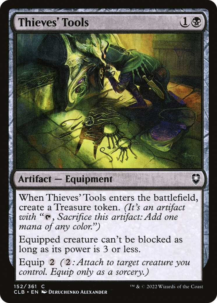 Image of Thieves' Tools [Commander Legends: Battle for Baldur's Gate]