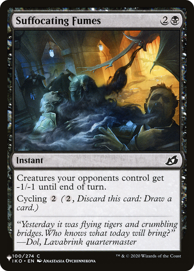 Image of Suffocating Fumes [The List]