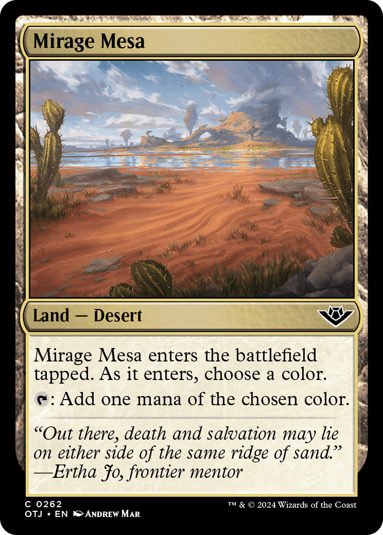 Image of Mirage Mesa [Outlaws of Thunder Junction]