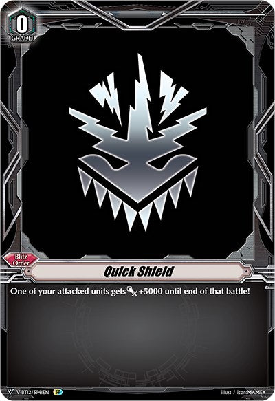 Image of Quick Shield (Narukami) (V-BT12/SP41EN) [Divine Lightning Radiance]