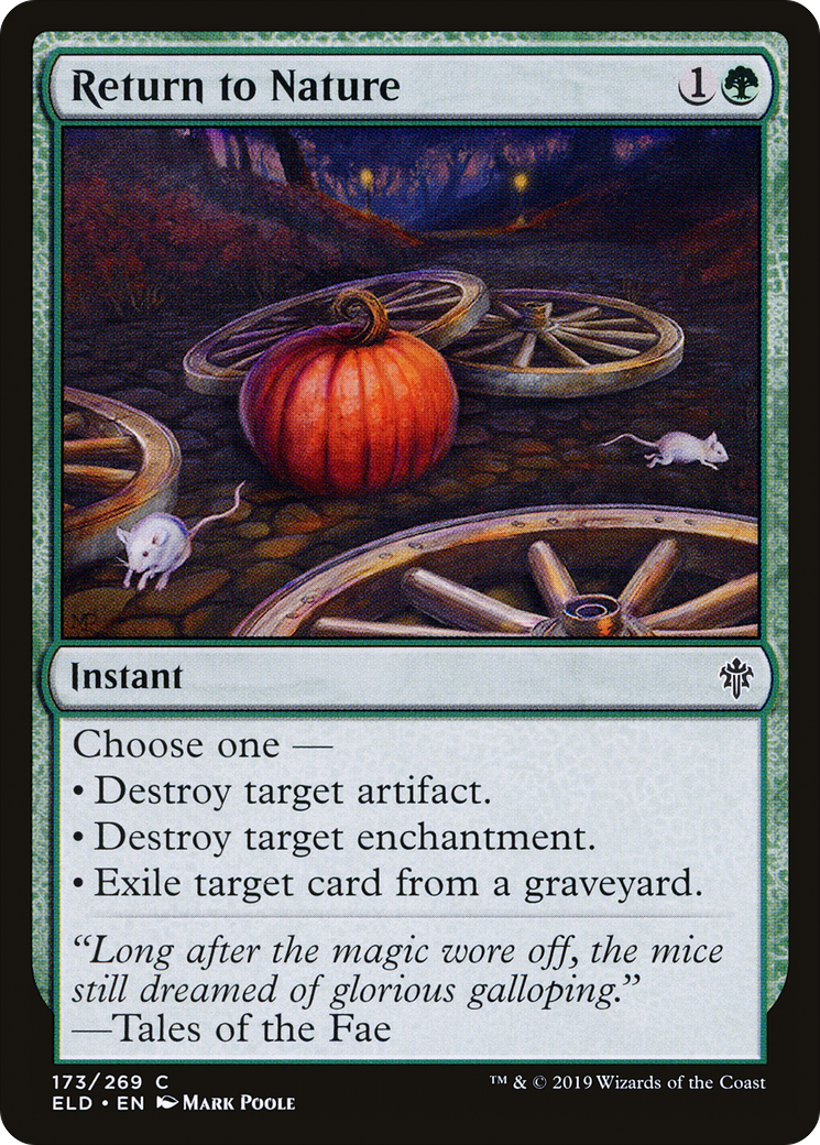 Image of Return to Nature [Throne of Eldraine]