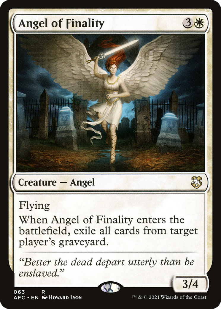 Image of Angel of Finality [Dungeons & Dragons: Adventures in the Forgotten Realms Commander]