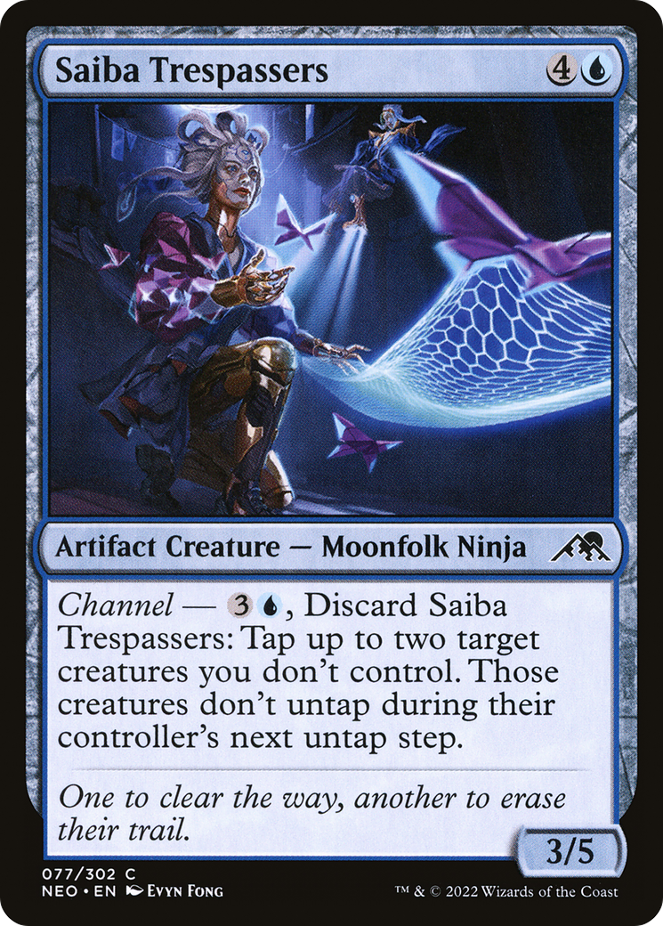Image of Saiba Trespassers [Kamigawa: Neon Dynasty]