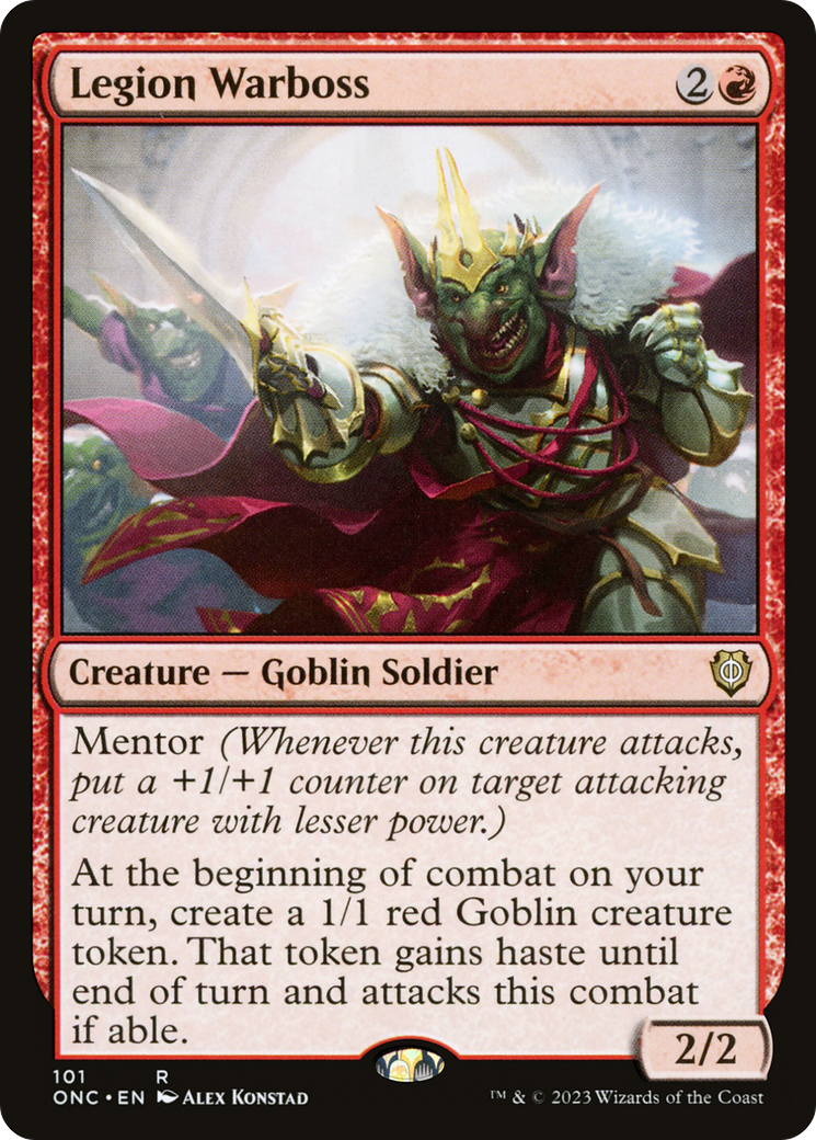 Image of Legion Warboss [Phyrexia: All Will Be One Commander]