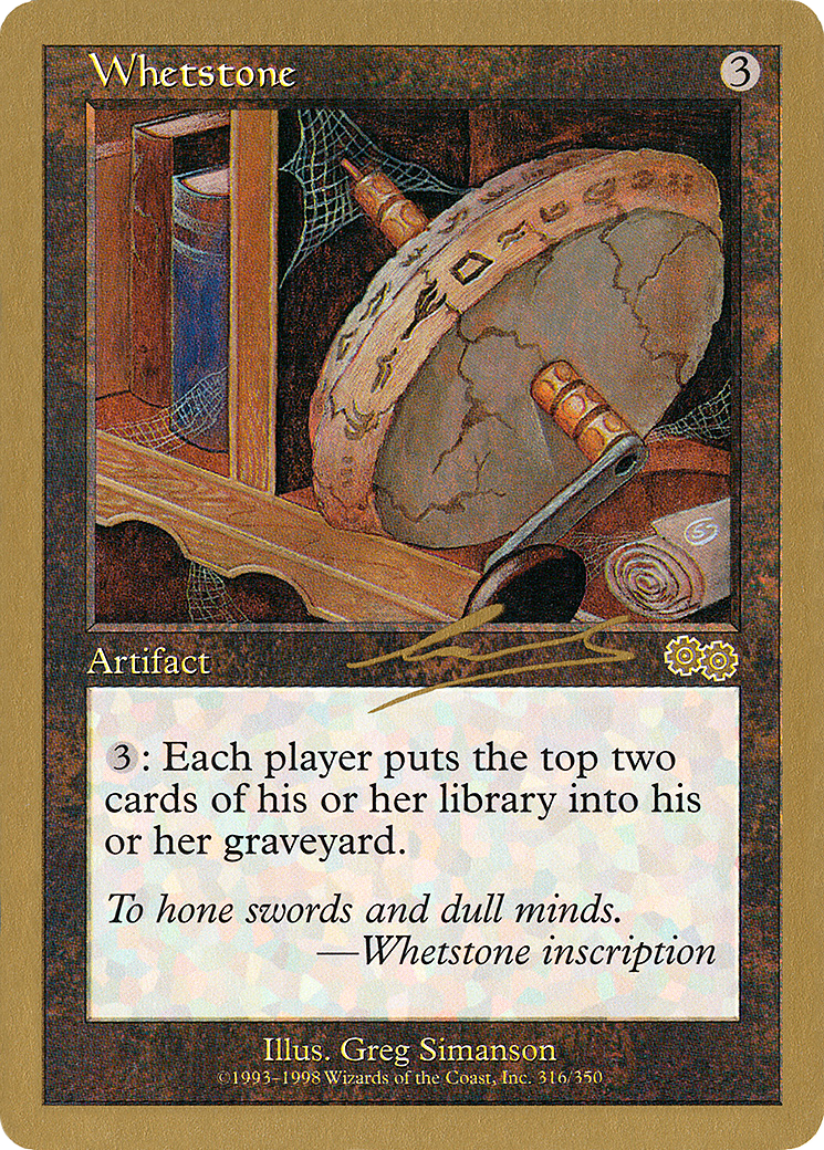 Image of Whetstone (Nicolas Labarre) [World Championship Decks 2000]