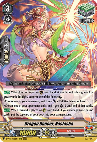 Image of Dragon Dancer, Nastasha (D-VS05/028EN) [V Clan Collection Vol.5]
