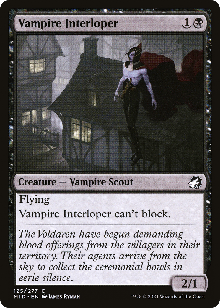 Image of Vampire Interloper [Innistrad: Midnight Hunt]