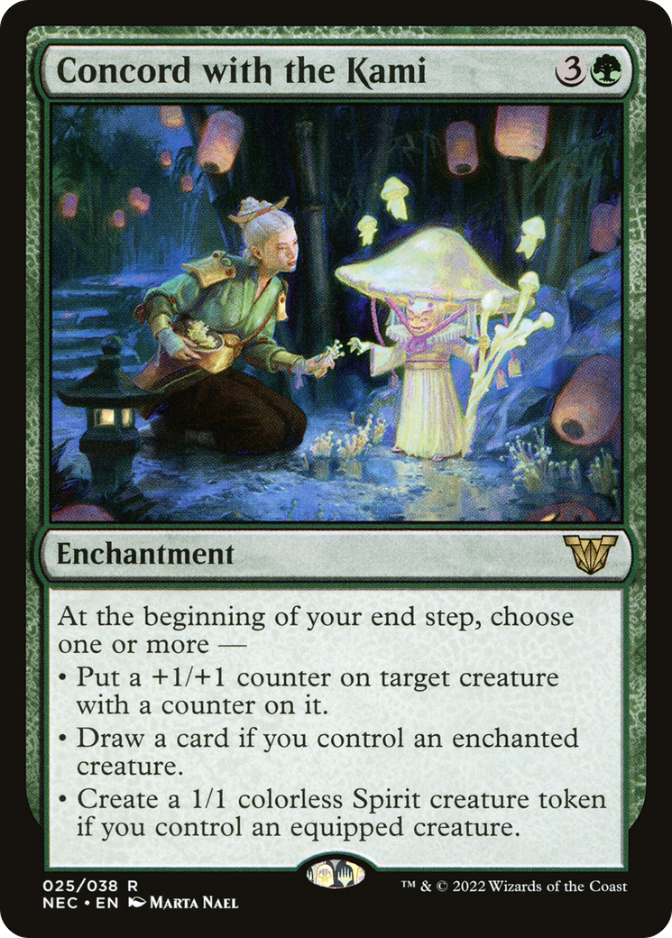 Image of Concord with the Kami [Kamigawa: Neon Dynasty Commander]