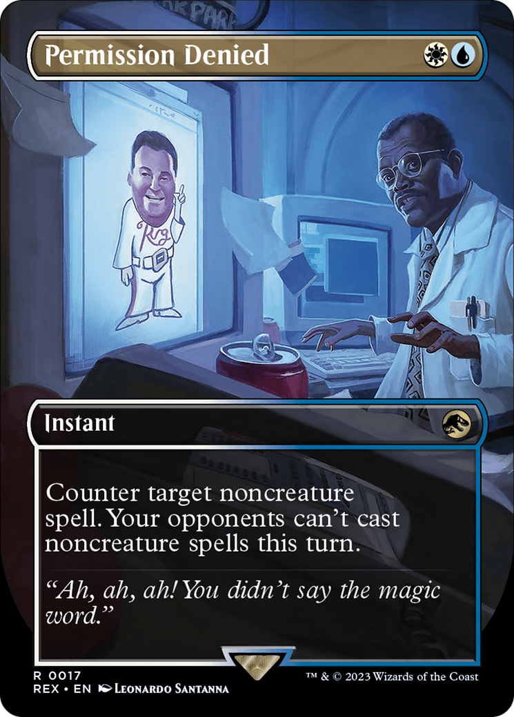 Image of Permission Denied (Borderless) [Jurassic World Collection]