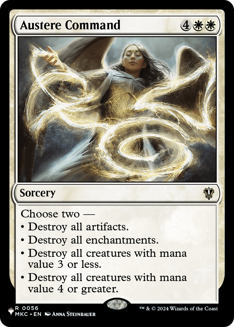 Image of Austere Command (MKC) [The List]