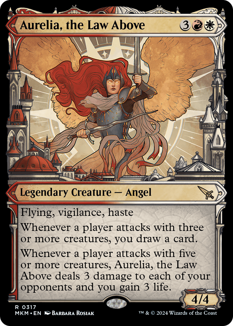 Image of Aurelia, the Law Above (Showcase) (0317) [Murders at Karlov Manor]
