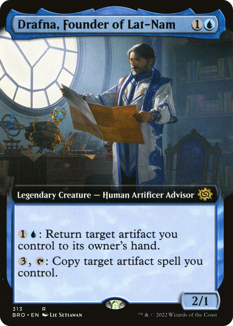Image of Drafna, Founder of Lat-Nam (Extended Art) [The Brothers' War]