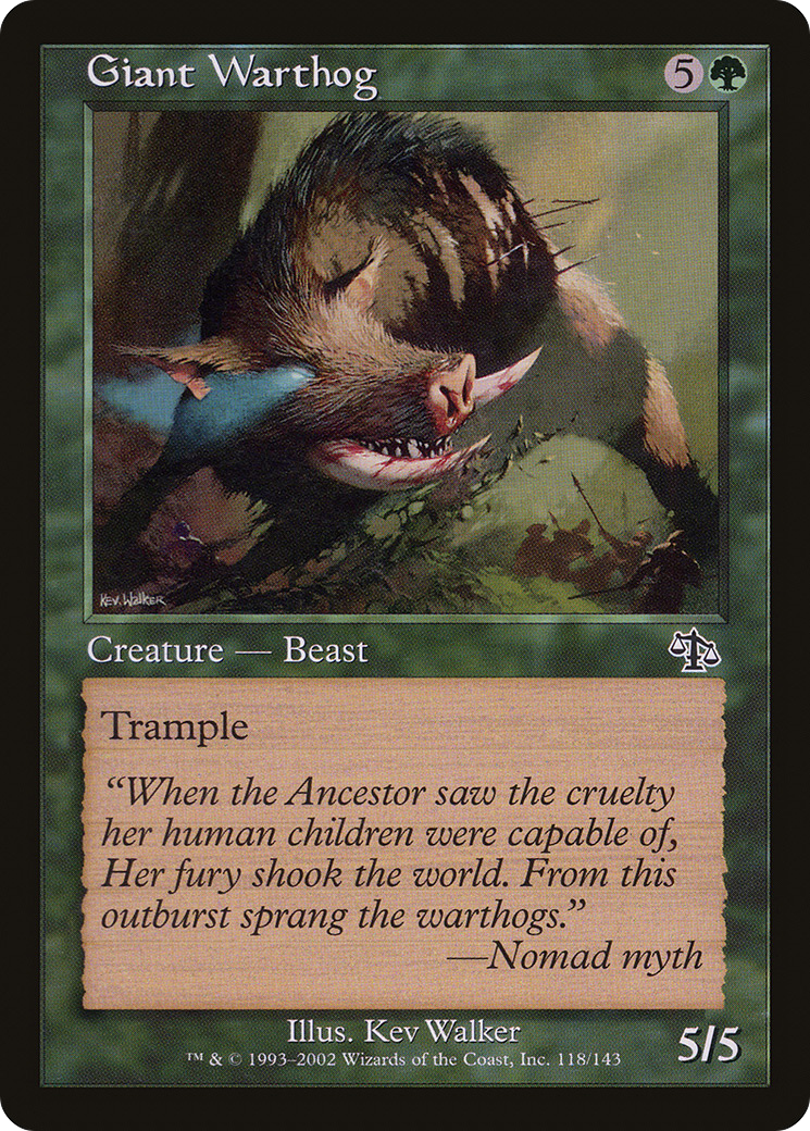 Image of Giant Warthog [Judgment]