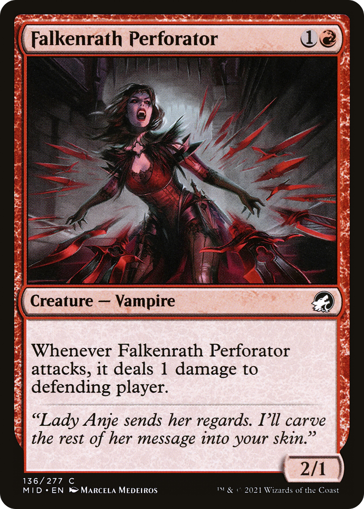 Image of Falkenrath Perforator [Innistrad: Midnight Hunt]