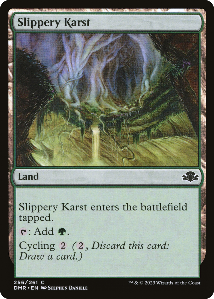Image of Slippery Karst [Dominaria Remastered]