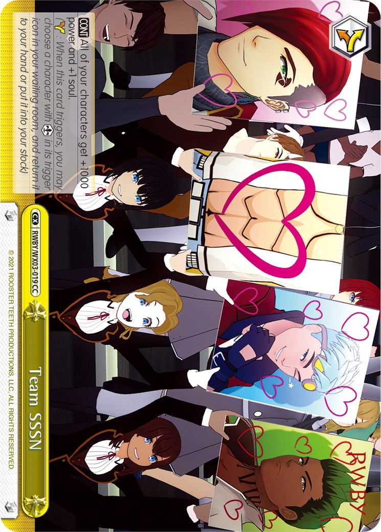Image of Team SSSN (RWBY/WX03-019 CC) [RWBY]