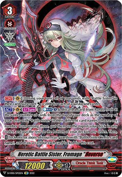 Image of Heretic Battle Sister, Fromage 
