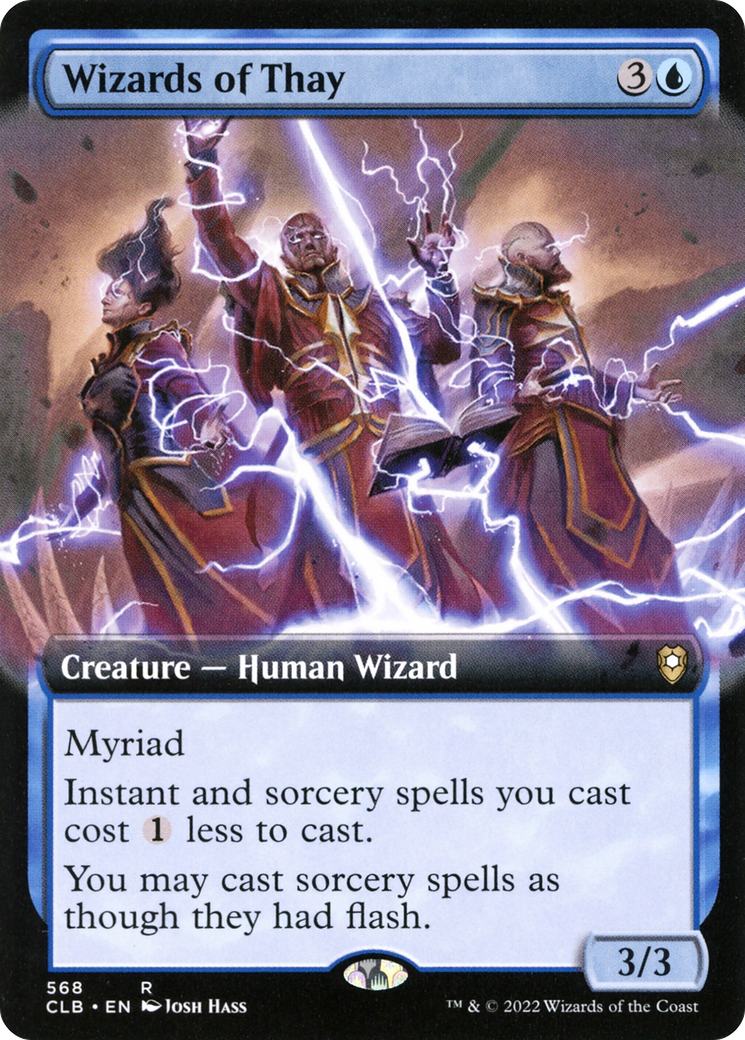 Image of Wizards of Thay (Extended Art) [Commander Legends: Battle for Baldur's Gate]