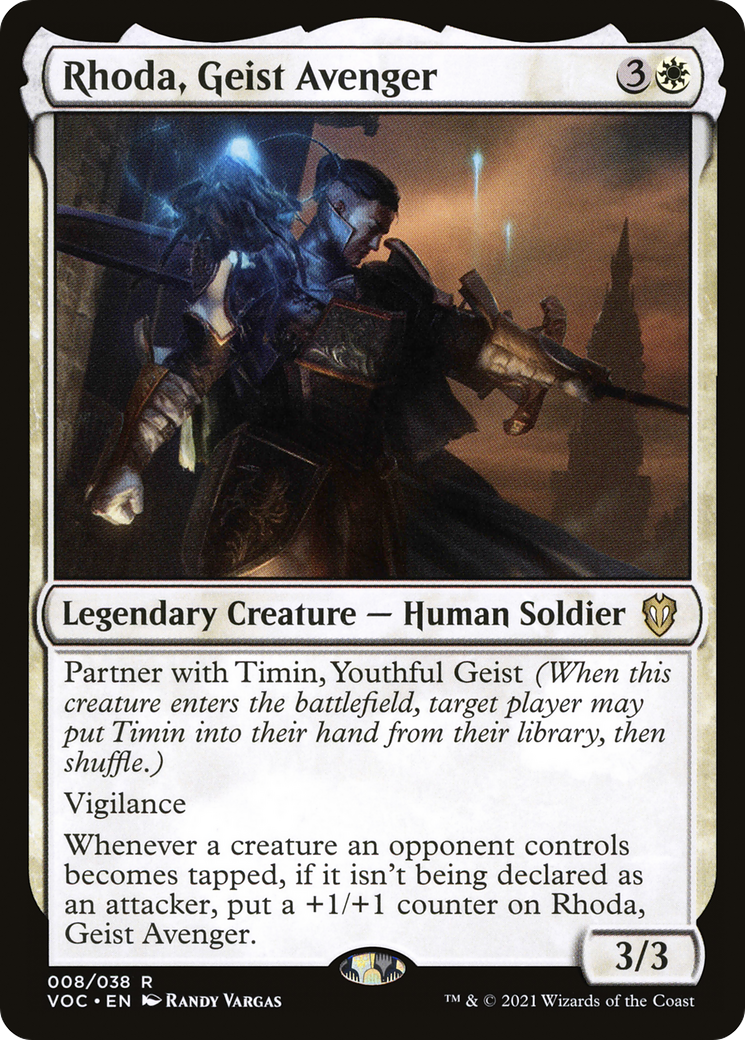 Image of Rhoda, Geist Avenger [Innistrad: Crimson Vow Commander]
