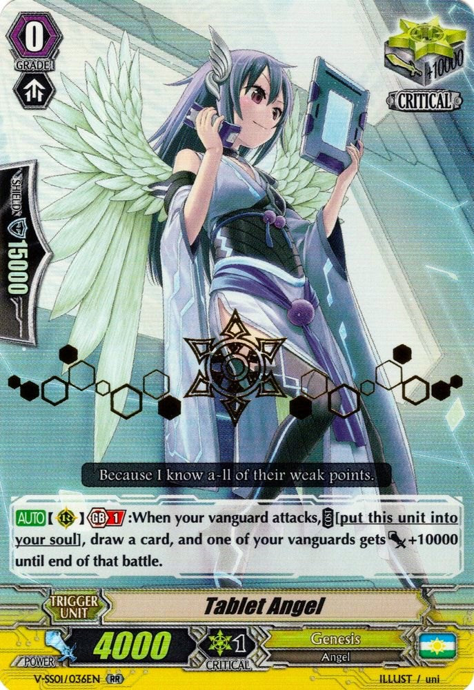 Image of Tablet Angel (Hot Stamped) (V-SS01/036EN) [Premium Collection 2019]