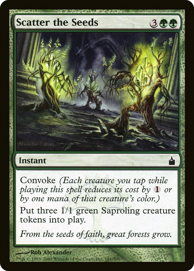 Image of Scatter the Seeds [Ravnica: City of Guilds]