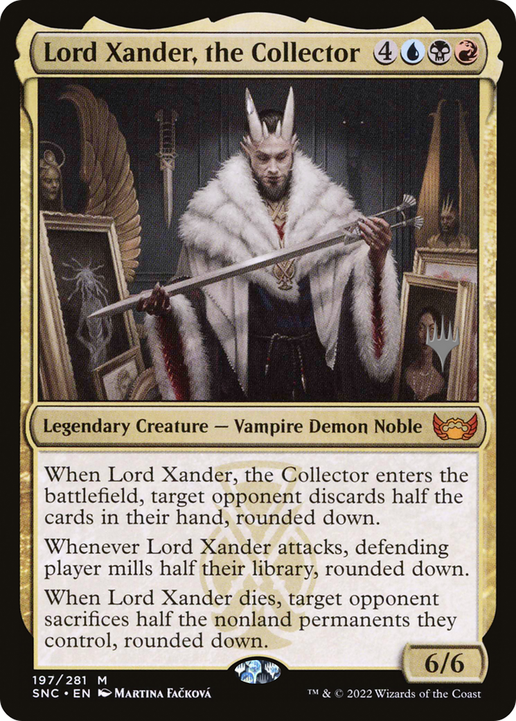 Image of Lord Xander, the Collector (Promo Pack) [Streets of New Capenna Promos]