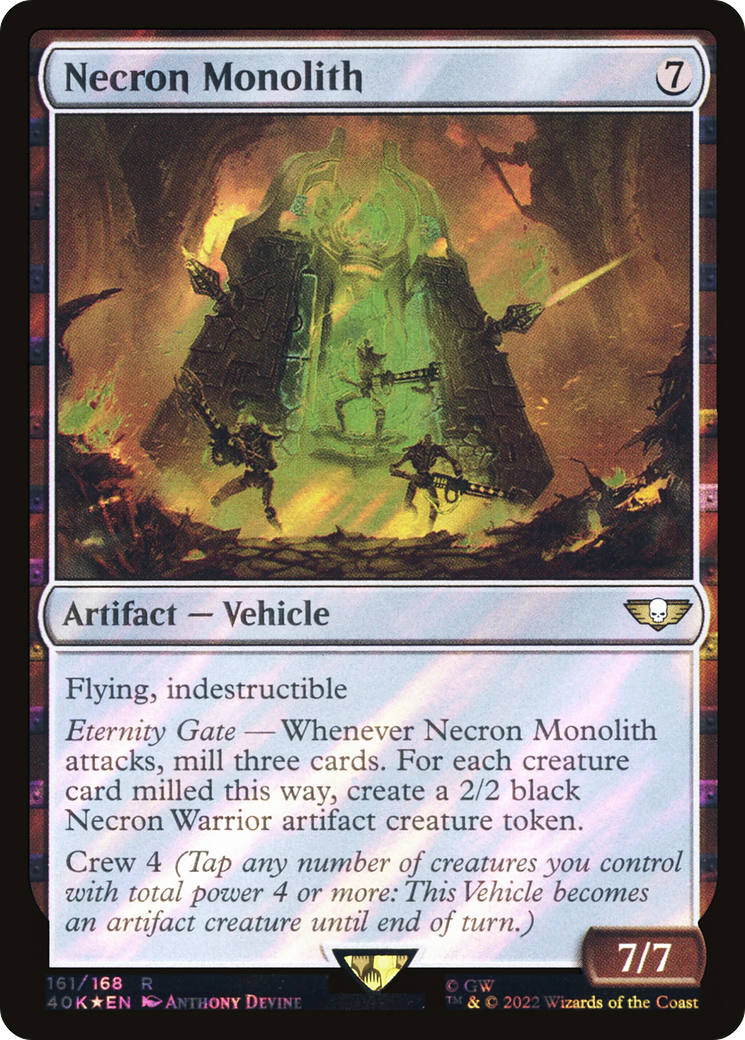 Image of Necron Monolith (Surge Foil) [Warhammer 40,000]