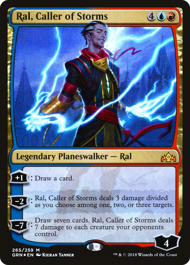 Image of Ral, Caller of Storms [Guilds of Ravnica]