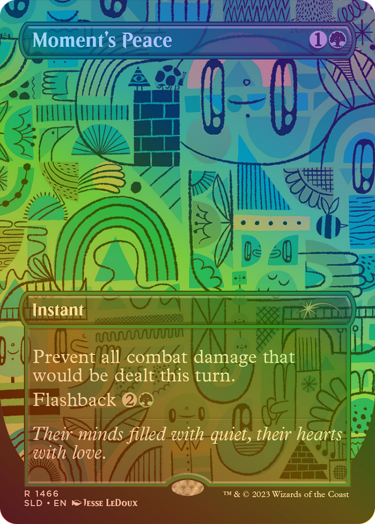 Image of Moment's Peace (Rainbow Foil) [Secret Lair Drop Series]