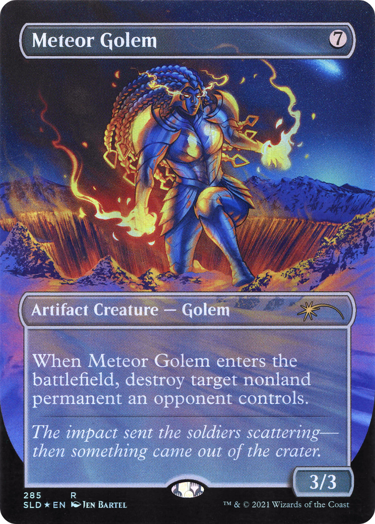 Image of Meteor Golem (Borderless) [Secret Lair Drop Series]