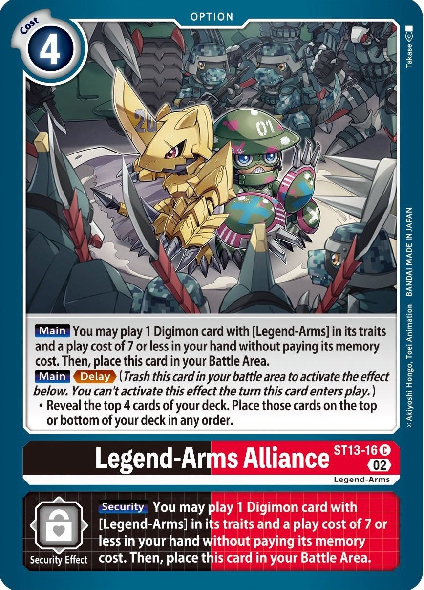 Image of Legend-Arms Alliance [ST13-16] [Starter Deck: Ragnaloardmon]