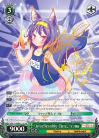 Image of Unbelievably Cute, Izuna (NGL/S58-E023SP SP) [No Game No Life]