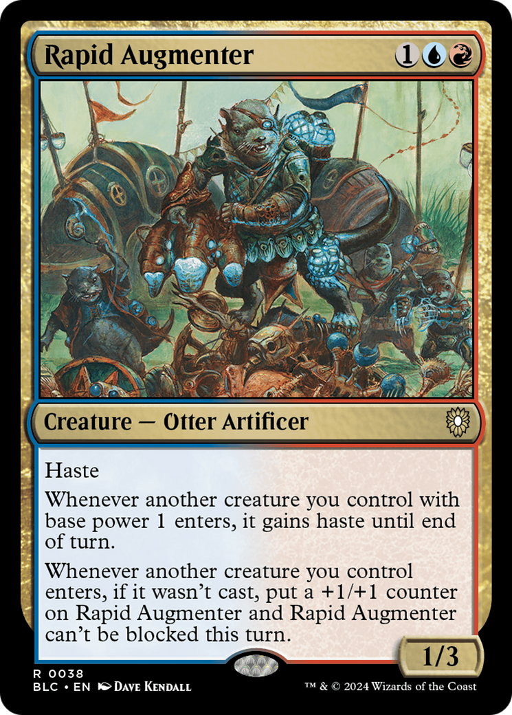 Image of Rapid Augmenter [Bloomburrow Commander]
