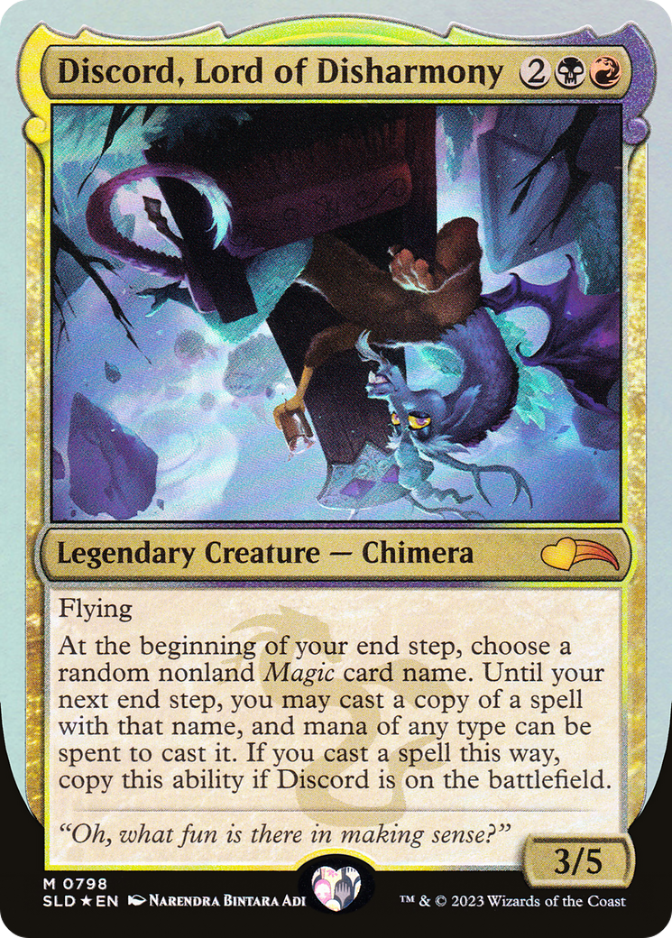 Image of Discord, Lord of Disharmony [Secret Lair Drop Series]