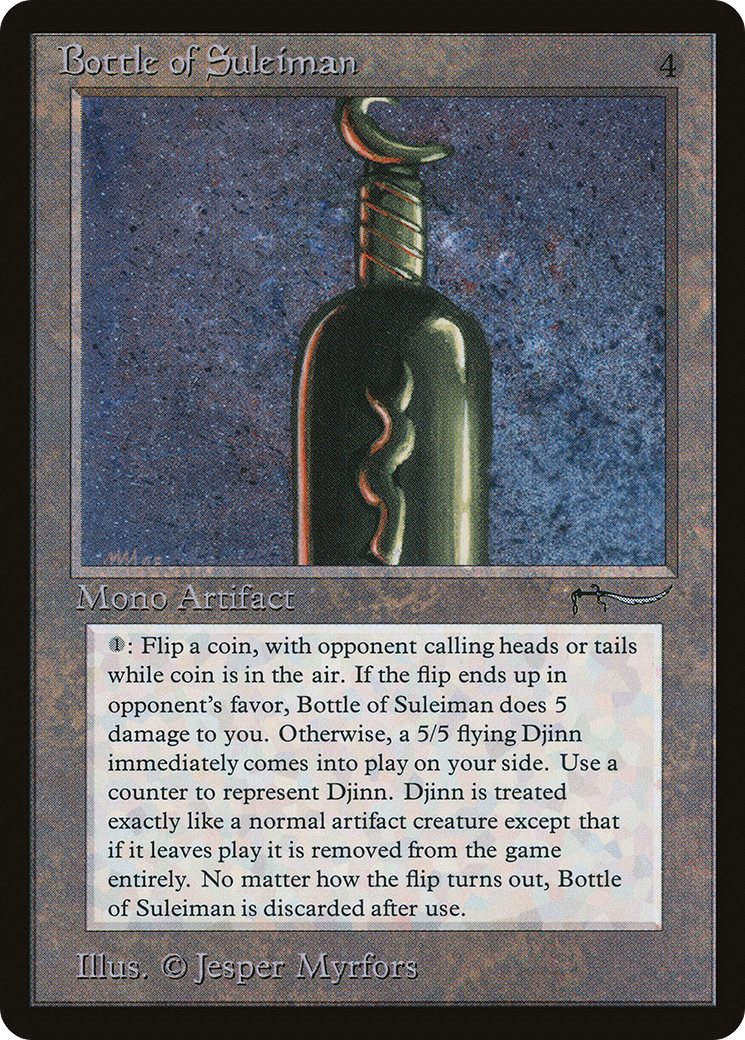 Image of Bottle of Suleiman [Arabian Nights]