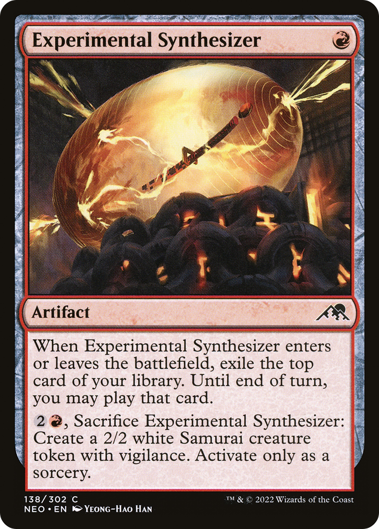 Image of Experimental Synthesizer [Kamigawa: Neon Dynasty]