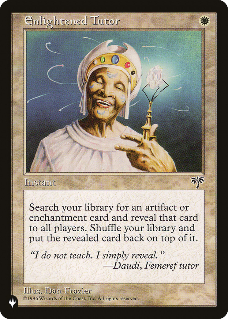 Image of Enlightened Tutor [The List]