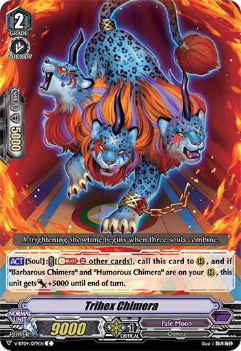 Image of Trihex Chimera (V-BT04/079EN) [Vilest! Deletor]