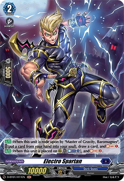 Image of Electro Spartan (D-BT01/H11EN) [Genesis of the Five Greats]