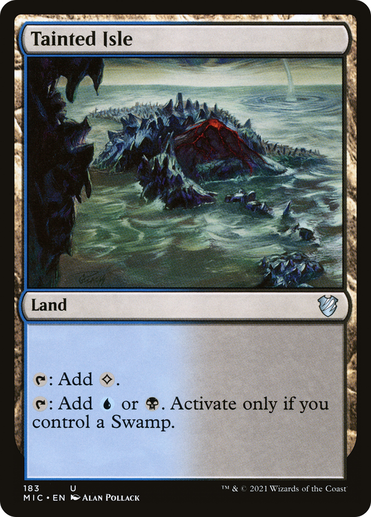 Image of Tainted Isle [Innistrad: Midnight Hunt Commander]