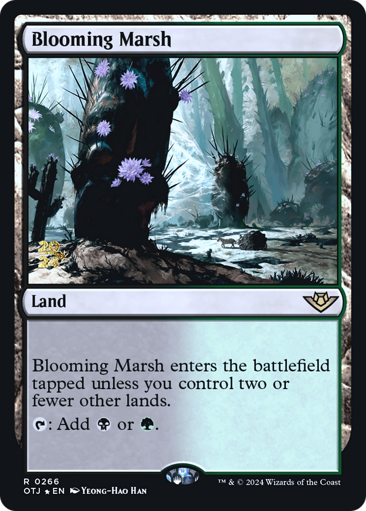 Image of Blooming Marsh (OTJ) [Outlaws of Thunder Junction Prerelease Promos]