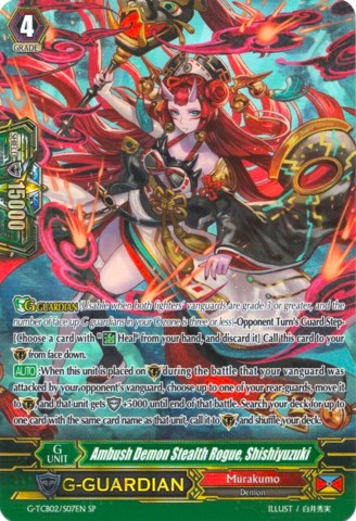 Image of Ambush Demon Stealth Rogue, Shishiyuzuki (G-TCB02/S07EN) [The GENIUS STRATEGY]